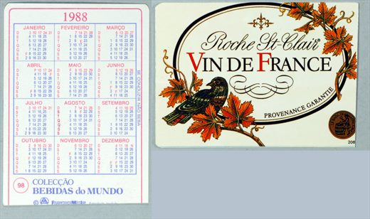Coleccao Bebidas do Mundo 098 1988