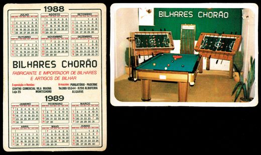 Bilhares Chorao 1988