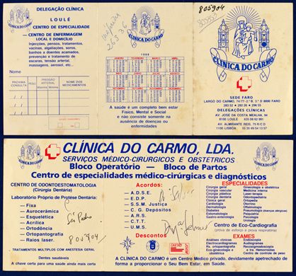 Clinica do Carmo 1988