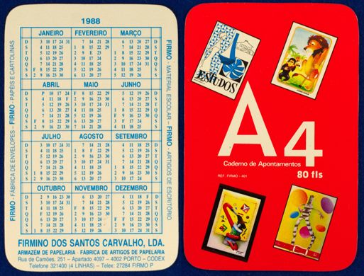 Firmino dos Santos Carvalha - A4 vermelho 1988