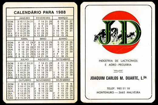 Joaquim Carlos M. Duarte 1988