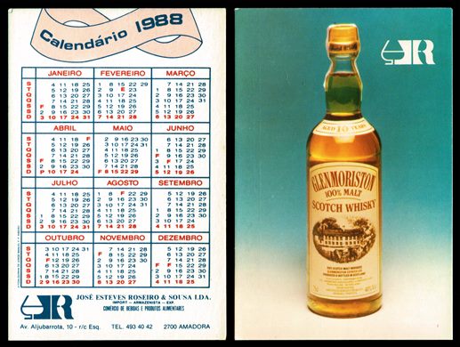 Jose Esteves Roseiro e Sousa - Glenmoriston Scotch Whisky 1988