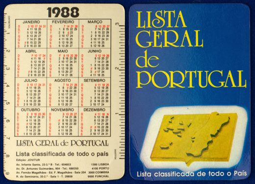 Lista Geral de Portugal 1988