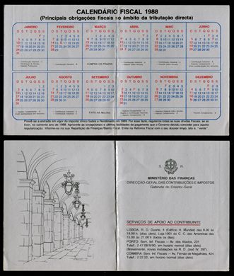Ministerio das Financas 1988
