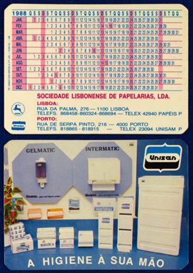 Sociedade Lisboense de Papelarias - Unisan 1988