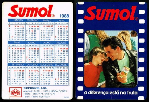 Sumol - Frigor 1988