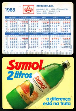 Sumol - Refrigor 1988