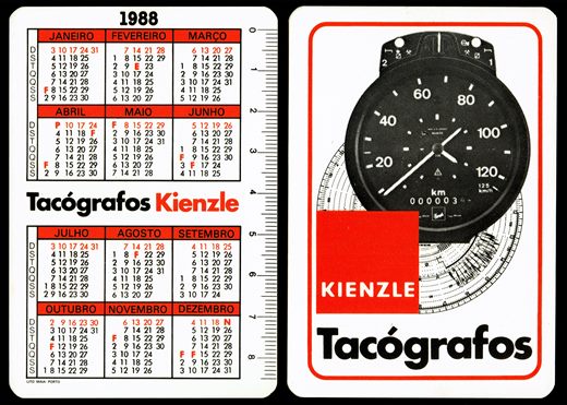 Tacografos Kienzle 1988
