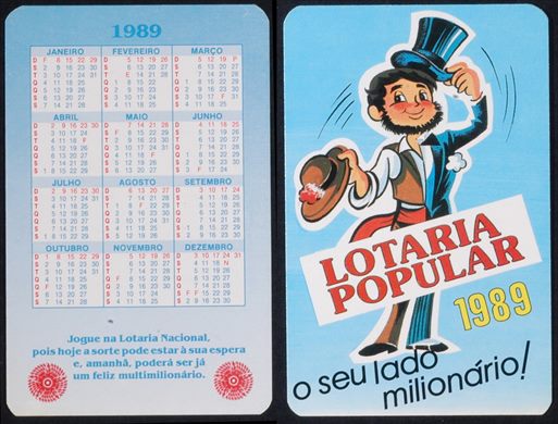 Lotaria Nacional 1 1989