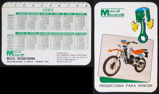 Macal Minarelli - Macal Husquevarna 1989