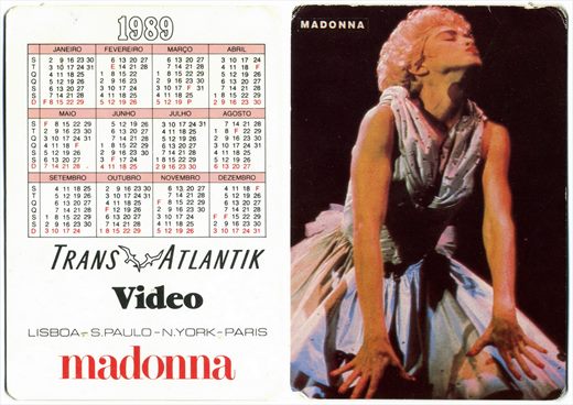 Trans Atlantik Video - Madonna 1989