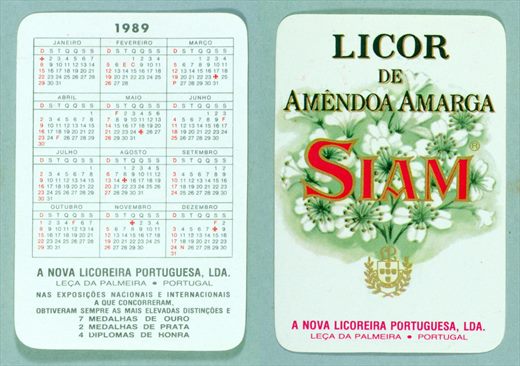 A Nova Licoreira Portuguesa - Siam 1989