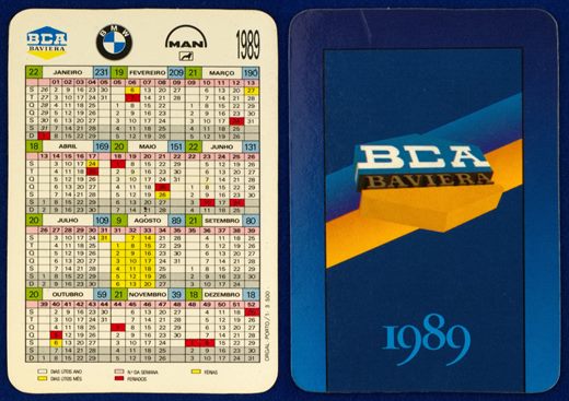 BCA Baviera 1989