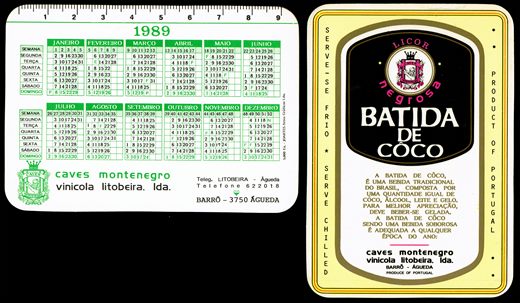 Caves Montenegro - Batida de Coco 1989