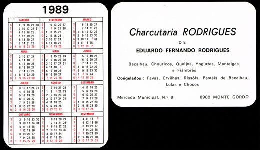 Charcutaria Rodrigues de Eduardo Fernando Rodrigues 1989