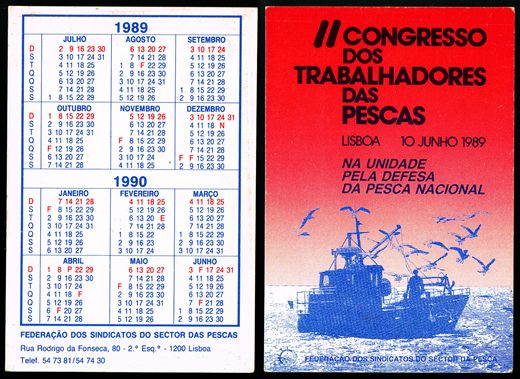 Federacao dos Sindicatos do Sector das Pescas 1989