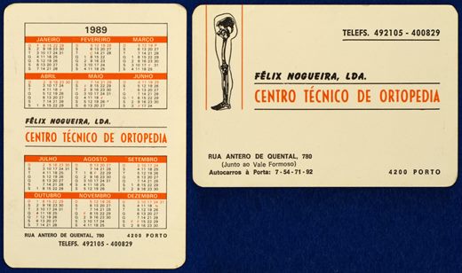 Felix Nogueira Centro Tecnico de Ortopedia 1989