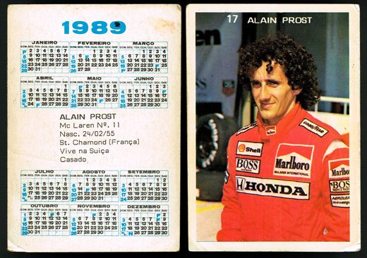 Formula 1 17 1989