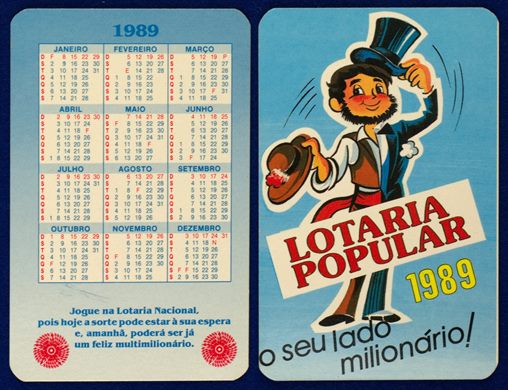Lotaria Popular 1989