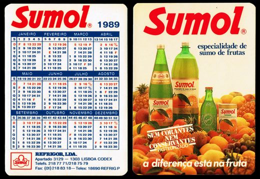Refrigor - Sumol 1989