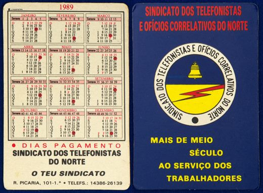 Sindicato dos Telefonistas do Norte 1989
