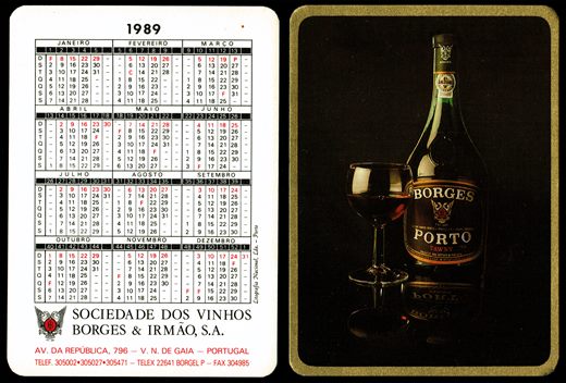Sociedade dos Vinhos Borges e Irmao 1989 1