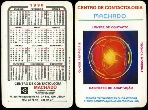 Centro de Contactologia Machado-1990
