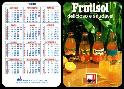 Diese Produtos Dieteticos - Frutisol 1990