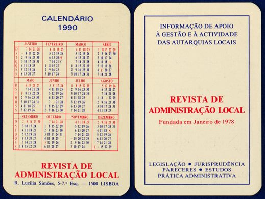 Revista de Administracao Local-1990