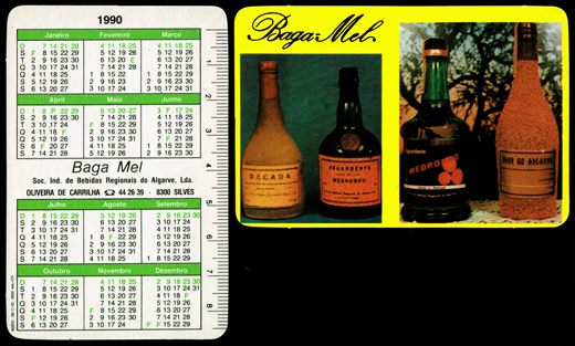 Sociedade Industrial de Bebidas Regionais do Algarve - Baga Mel 1990