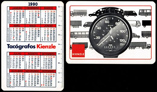 Tacografos Kienzle 1990