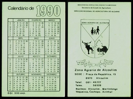 Zona Agraria de Acoutim 1990