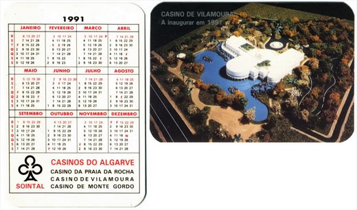 Casinos do Algarve - Casino de Vilamoura-1991