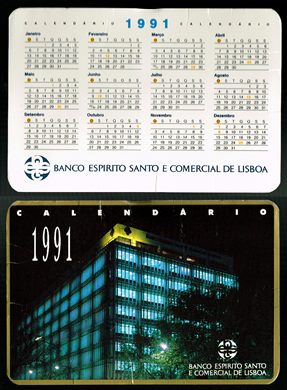 Banco Espirito Santo e Comnercial de Lisboa 1991