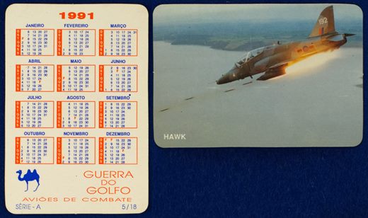 Guerra do Golfo - Avioes de combate - serie A 5-18