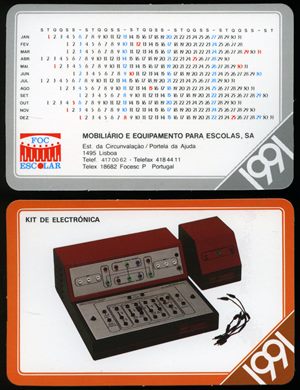 Mobiliario e Equipamento para Escolas-1991 01