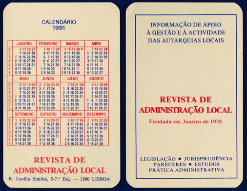 Revista de Administracao Local-1991