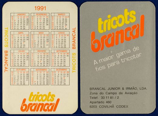 Tricots Brancal de Brancal Junior e Irmao