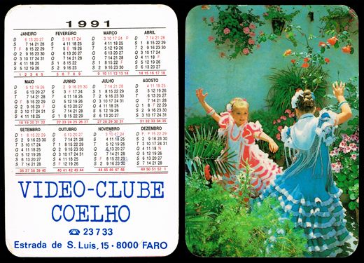 Video-Clube Coelho 1991 3