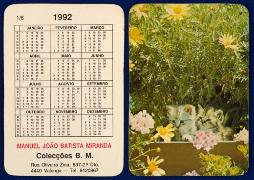 Coleccoes B.M. de Manuel Joao Batista Miranda 1-6