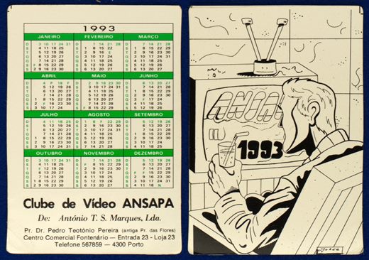 Clube de Video ANSAPA de Antonio T.S. Marques-1993