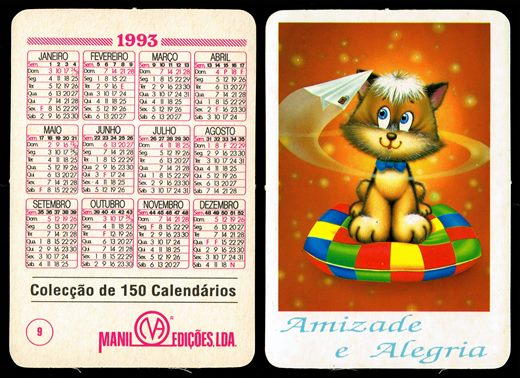 Manil Edicoes - Amizade e Alegria 009 1993