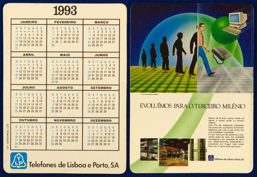 Telefones de Lisboa e Porto-1993