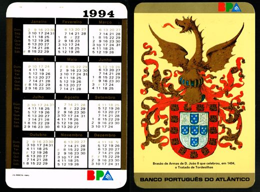 BPA - Banco Portugues do Atlantico-1994