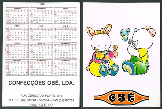 Confeccoes Obe 01-1994