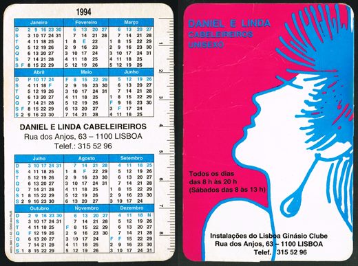 Daniel e Linda Cabelereiros Unisexo-1994