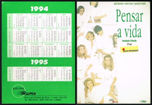 Edicoes Rumo - Pensar a vida-1994-1995