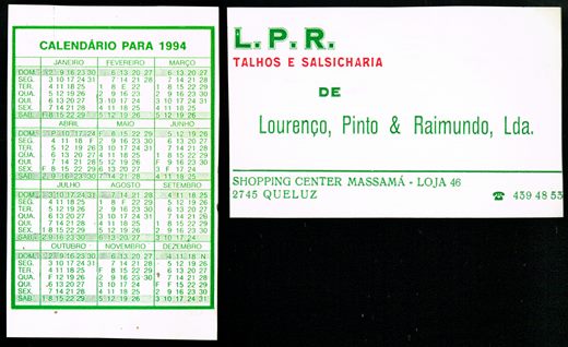 L.P.R. Lourenco, Pinto e Raimundo-1994