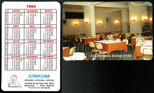 O Manjuba 01-1994