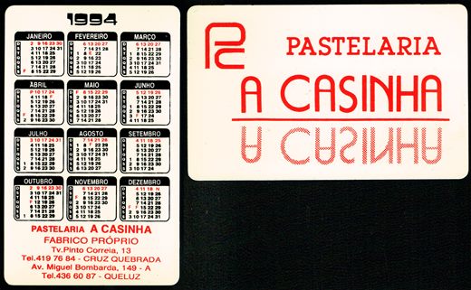 Pastelaria A Casinha 1994